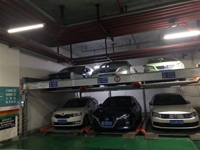 Пъзел система за паркиране на 2 нива в Huzhou